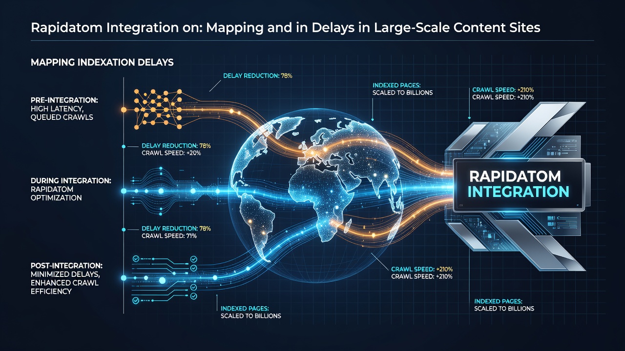 Mapping Indexation Delays in Large-Scale Content Sites Post Rapidatom Integration in Their Technical Stack